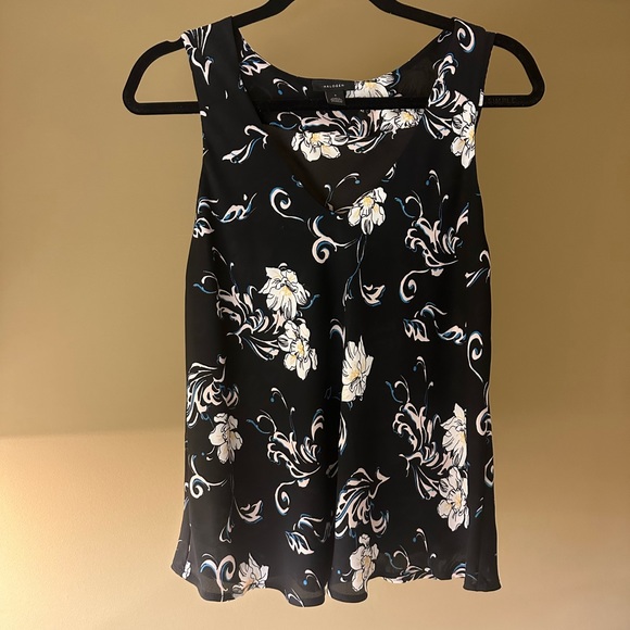 Halogen floral printed tank top - Picture 2 of 3